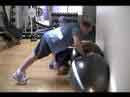 dual stability ball pushups