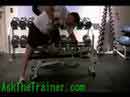 dumbbell rows