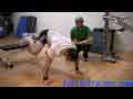Elevated Spiderman Pushups