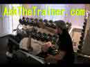 iso dumbbell chest press