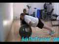 stability ball chest press