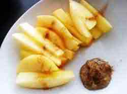 Apple with Almond Butter