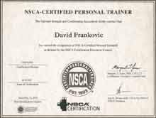 David Franckovic NSCA CPT