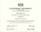 Mike Behnken's Masters Degree in Exercise Science