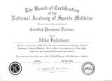 NASM CPT Certified Personal Trainer