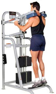 Standing Calf Raises in the Gym