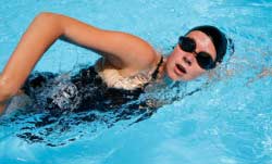 Swimming Woman