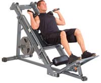 hack squats leg exercise