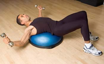 BOSU bridge for Bench replacement