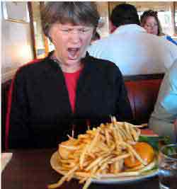 Huge Portions and Large Meals