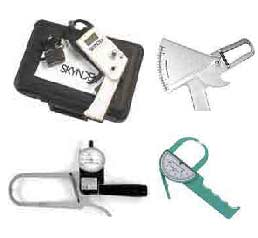 different types of skinfold calipers