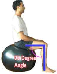 exercise ball with sand