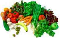 healthy fruits and veggies