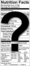 Nutrition Facts? Making Healthier Food Choices