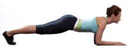 the plank exercise