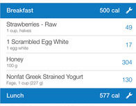 calorie counting app