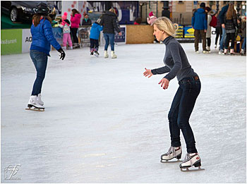 ice skating