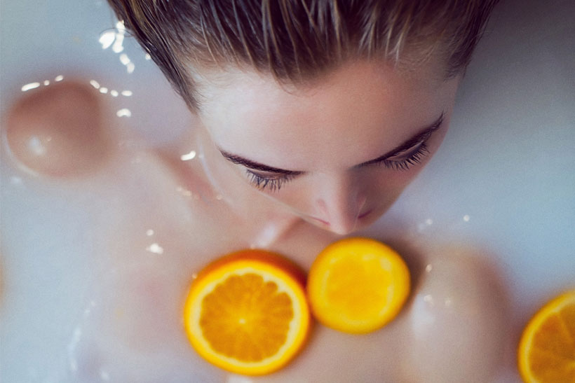 bath to relax after workout