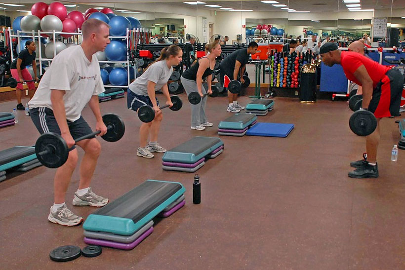 group fitness trainer