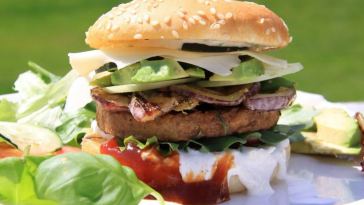 plant based meat burger