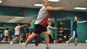 group fitness class