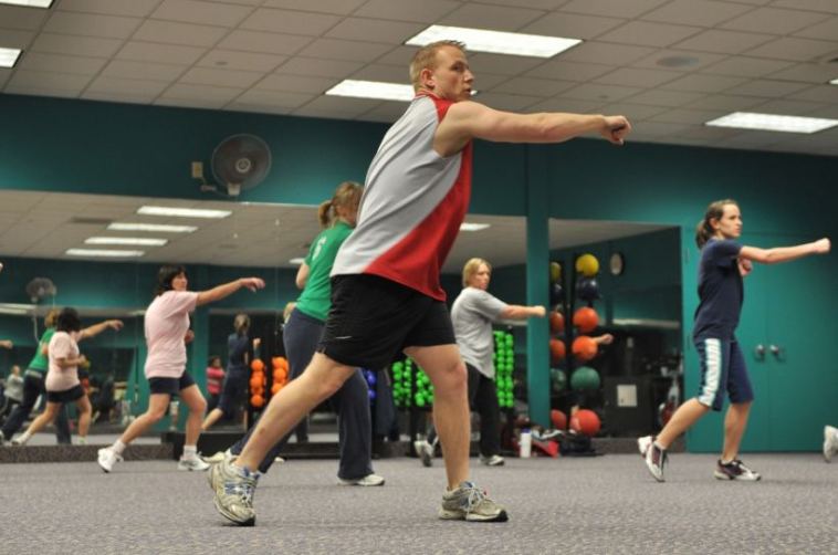 group fitness class