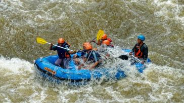 white water rafting
