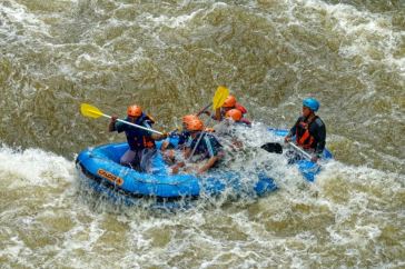 white water rafting