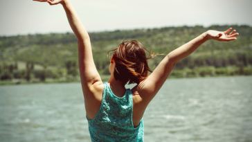 happy woman