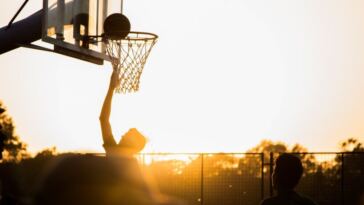 people playing basketball
