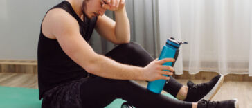 man working out
