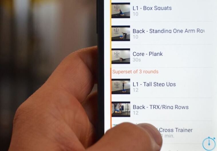 fitness tracking app