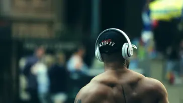 man at the gym